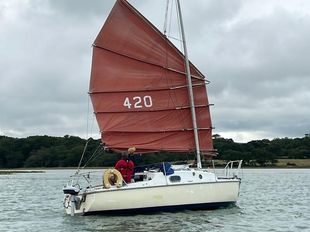Kingfisher 20+ Junk Rig Yacht (based Shalfleet, Isle of Wight)