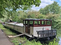 Superb 65foot x12foot bespoke liveaboard
