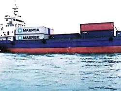 156 TEU Container Ship