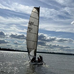 Nacra F18 catamaran