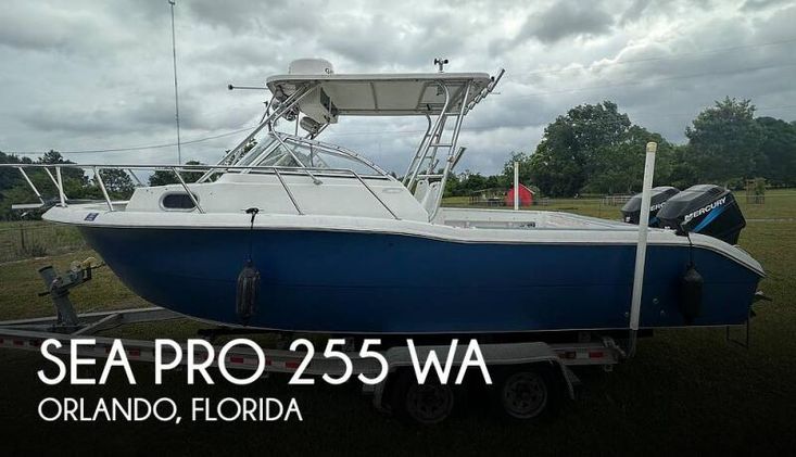 2003 Sea Pro 255 wa