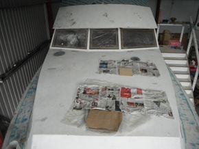 Steel hull (before)