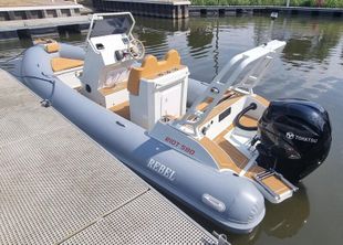 NEW REBEL RIOT 580 BOAT ONLY in HYPALON AVAILABLE AT FARNDON MARINA