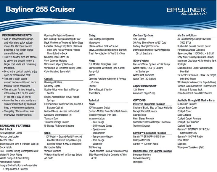 Bayliner 255 Cruiser
