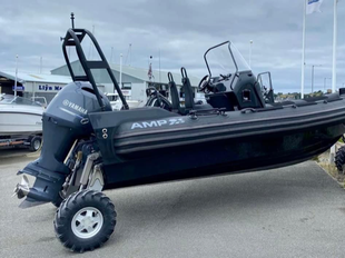 AMP 7.1 amphibious RIB