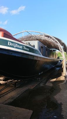 Dutch Barge recent conversion 70ft long