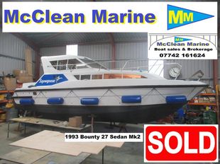 1993 Bounty 27 Sedan Mk2. (Sold)