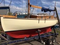 Classic 17-ft gaff-rig yacht &quot;Sprite&quot;