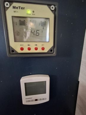 Battery/Solar Monitor and Webasto boiler timer