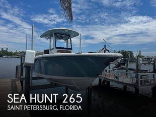 2024 Sea Hunt Ultra 265 SE