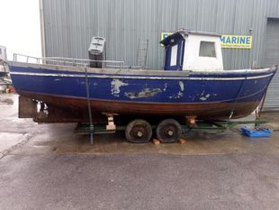 32ft Wooden Fishing Boat (project)