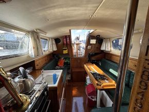 Galley and saloon looking aft