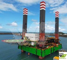 35m / 132ts Crane Jack Up for Sale / #1134763