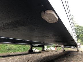 P&S Marine for blacking 2018 - P&S Marine for blacking 2018 - showing some of the new anodes on the baseplate