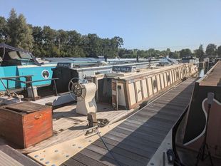 Brocky 69' replica Bridgewater tug - mooring available @ Roydon Marina