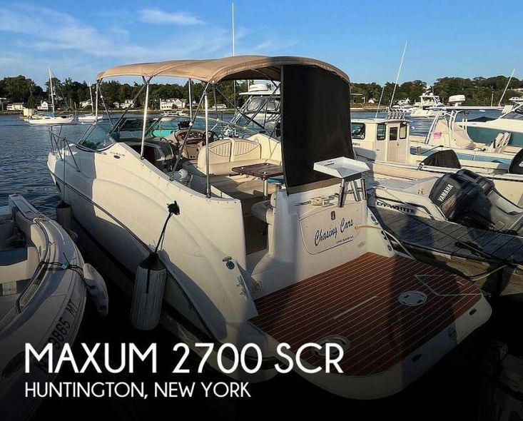 2002 Maxum 2700 scr