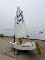 Nice wee boat - GBR Optimist