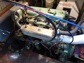 Classic Dutch Barge 72ft  - Engine