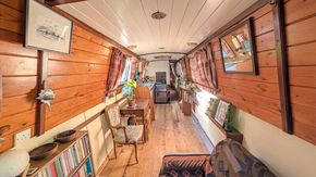 Lots of space in the middle of the boat