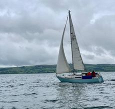 Sadler 25 Bildge keel