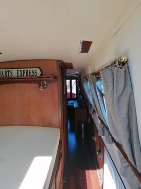 bed view to interior