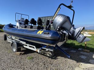 2022 Humber 6.5m Destroyer RIB, Yamaha F130, commercially coded