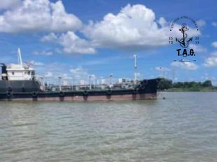 Small Coastal Oil Tanker 