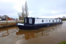 58ft 2021 Cruiser Stern Narrowboat built by Swan Boats with Bow Thrust
