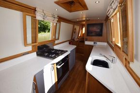 Galley aft