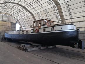 Dutch Barge Steilsteven ANTIFOULING / ANODES MAY 2024 - Underwater Profile