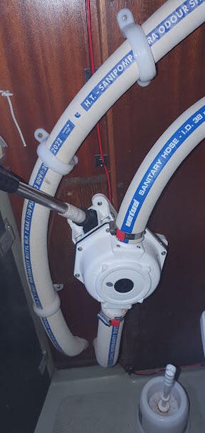 Pump out- holding tank