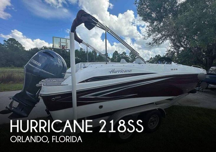 2021 Hurricane 218 fundeck