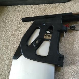 RS Feva sailing dinghy rudder assembly + Fits RS Quba