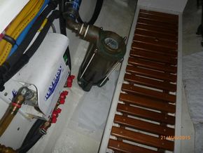 Engine room - oil change pump