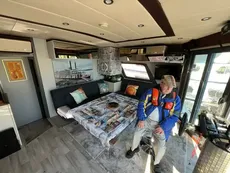 2009 Houseboat Hard Chine Aluminium Houseboat