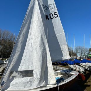 GP14  SAIL NO 13405 GRP THROUGHOUT