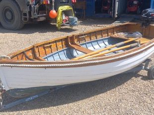 MacMillan Bros Wooden Rowing Boat