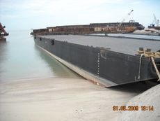Flat Top Dumb Barge