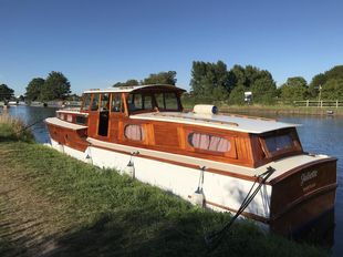 Classic motor boat