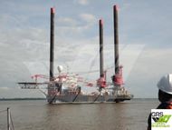 52m / 240 pax / 200ts Crane Jack Up for Sale / #1000128