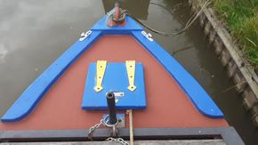 Bow and stern painted August 2021