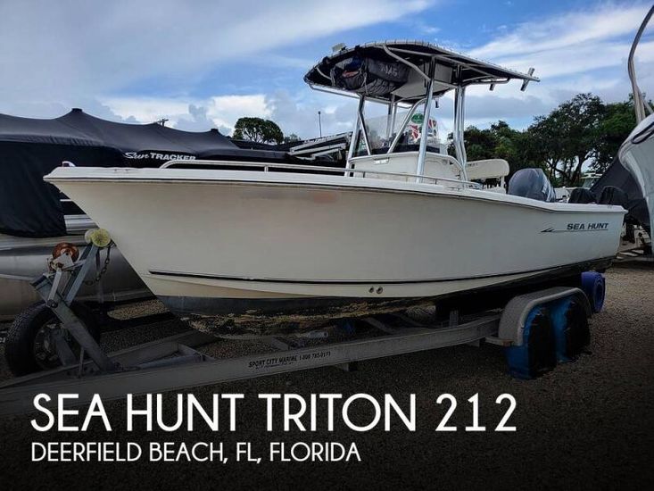 2006 Sea Hunt triton 212