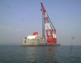 3800t Crane Barge Cheap Sale