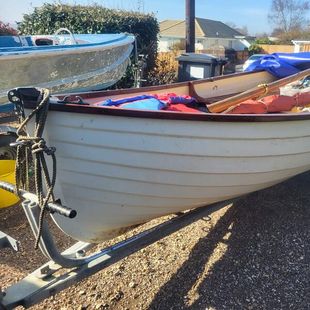 Saltern wagtail sailing dinghy, combi road trailer ,cover ,