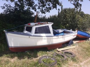 Tamar 17 fishing boat with yanmar 2gm20