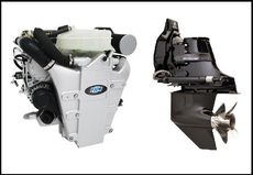 NEW FNM 20HPEP-180 180hp Marine Diesel Engine & Sterndrive Package