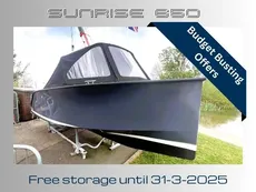 2021 Sunrise 650 Tender   Ex Display