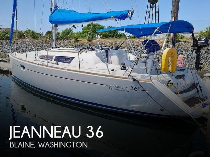 2009 Jeanneau sun odyssey 36i