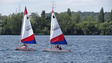 two 5.3 Topper Dinghies