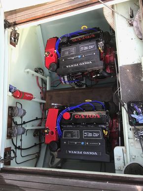engines under rear deck